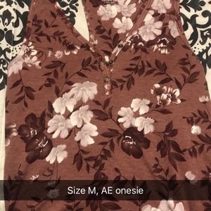Flower onesie